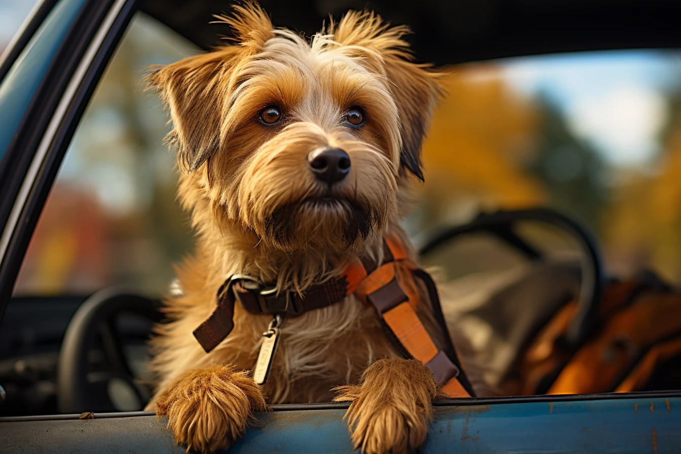 Toyota Highlander Dog Carrier Car Seat for Norfolk Terrier