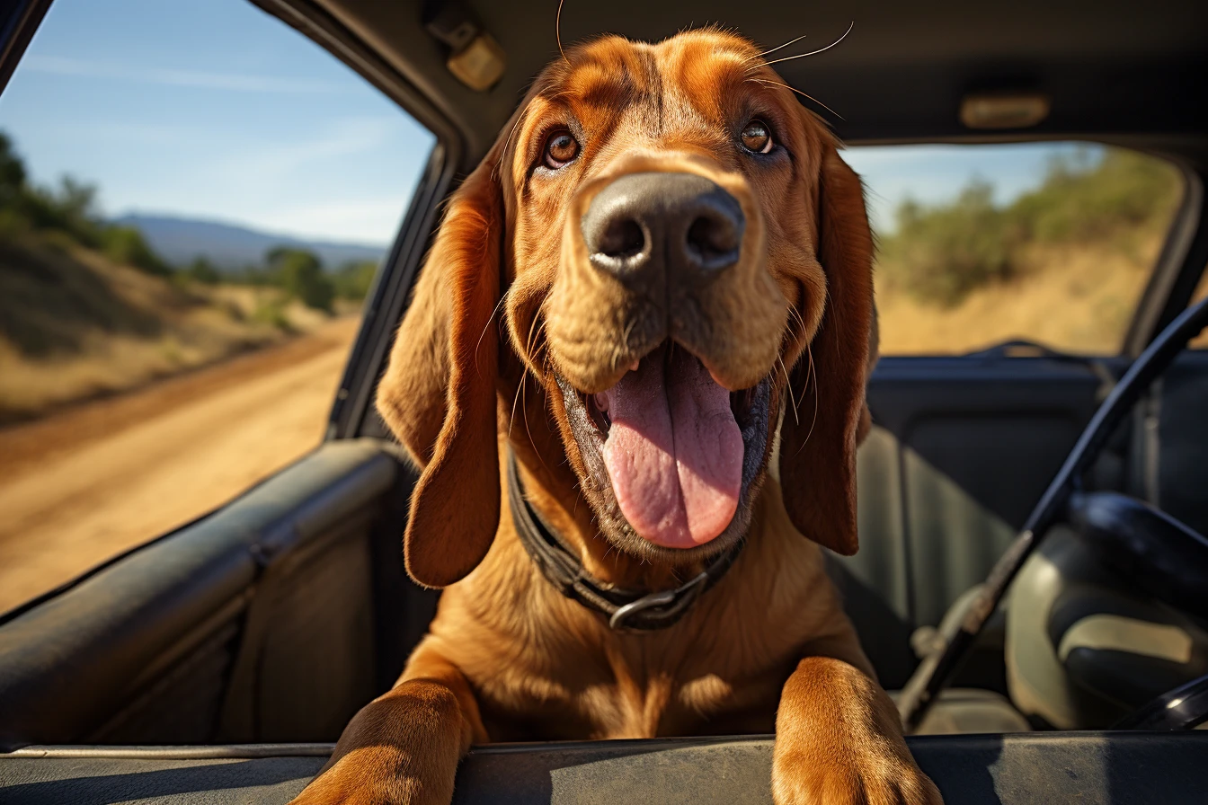Ford Fusion Dog Safety Belt for Bloodhounds